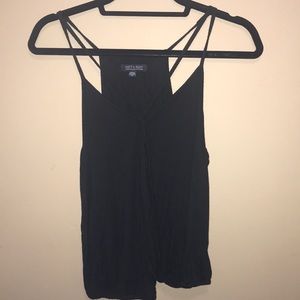 American eagle soft and sexy black strappy tank